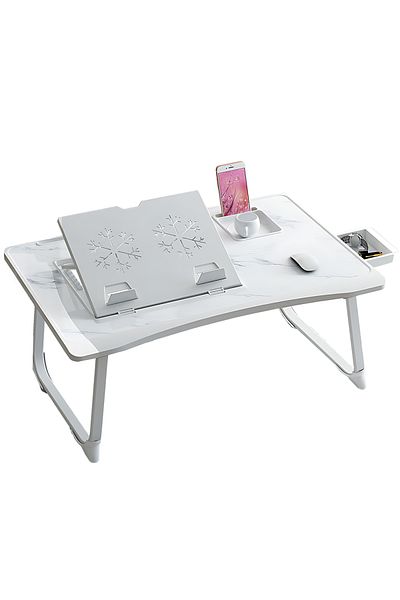 KidLe Laptop Bed Tray Table,Portable Lap Desks with Foldable Legs