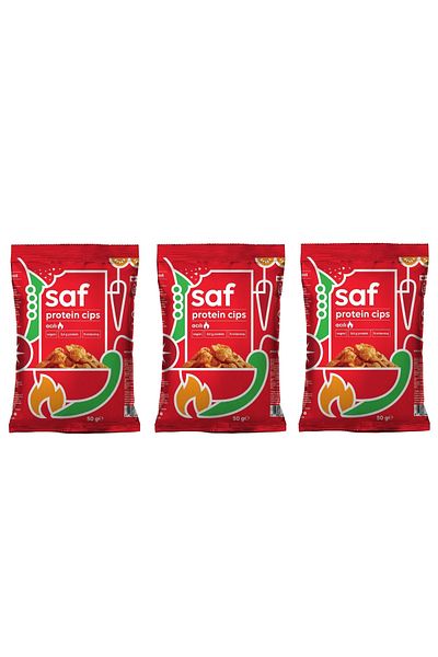 Saf Nutrition Pure Protein Chips 50 Gr (3 Pcs)