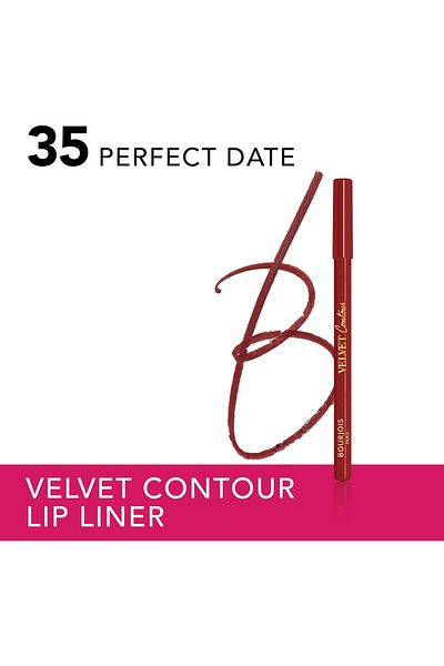 Bourjois Bourjois Velvet Contour Lip Pencil 35 Perfect Date Creamy with Shea Butter and Shea Seed Oil 1.14g