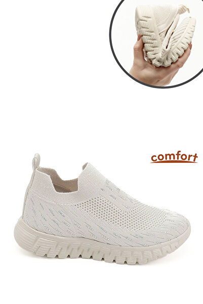 GÖNDERİ(R) Жіночі оголені трикотажні кросівки з підошвою з пам'ятної піни та ...