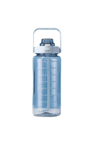 COOYA 2L Large Water Bottle, Portable Water Bottle, Used for Outdoor, Fitness(Blue)