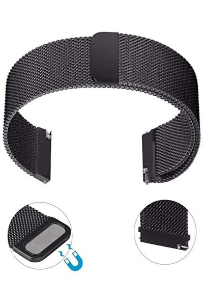 Techmaster Huawei Watch Gt5 Gt4 Gt2e Gt2 Gt3 Gt3 Pro 46mm Honor Watch 2 Uyumlu Metal Hasır Kordon