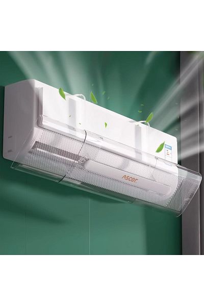 COOYA Conditioner Deflector, Anti-Blast/Anti-Direct Blowing Baffle Windshield, Adjustable