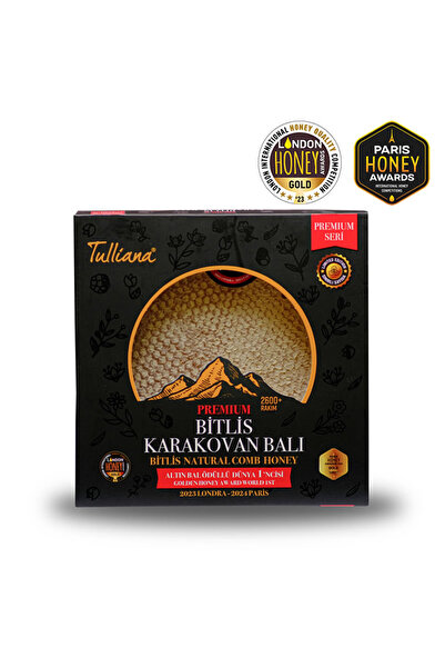 Tulliana Premium Seri Polifloralı (Çok Çiçekli) Karakovan Balı