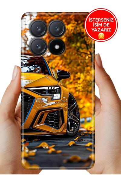 POCO Xiaomi Poco X6 Pro Kılıf Desenli Baskılı Lens Korumalı Silikon RS