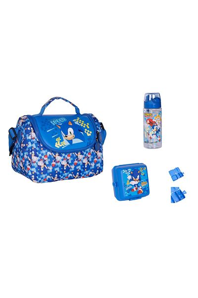 GENC DIJITAL BASKI Sonic Lunch Box Set (3 Pieces)