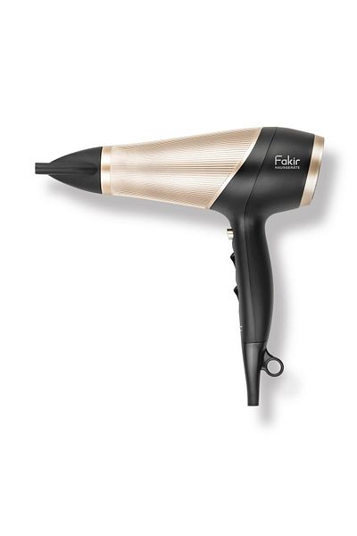Fakir Uscător păr Ion Gold, Motor DC 2200W, Ionizare, 3 trepte temp, 2 viteze, Jet aer rece