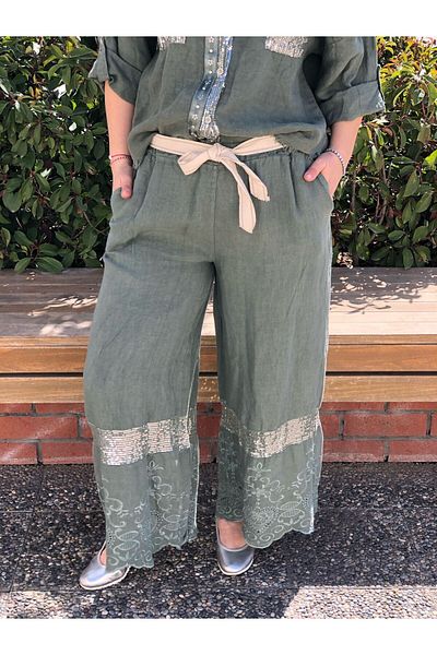 BAKTAGÖR Elegant Linen Pants