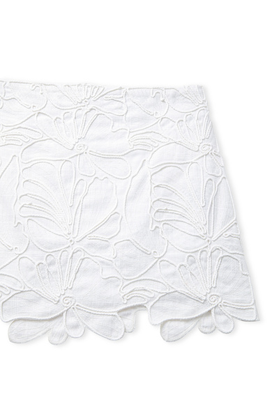 İpekyol Embroidered Mini Skirt