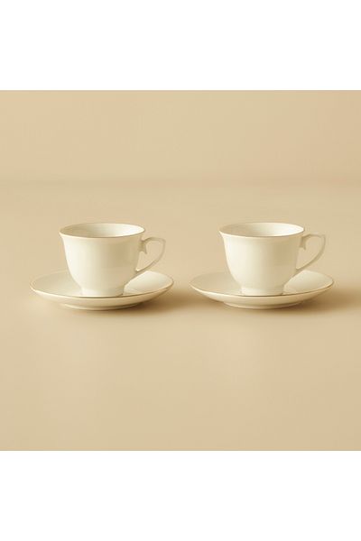 Bella Maison Felis Set of 2 Coffee Cups Gold (90 Cc)