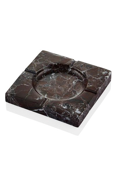 SETABIANCA Evza Marble Modern Ashtray Cherry