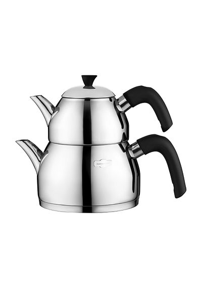 Madame Coco Monrelae Teapot Set - Steel - Large Size