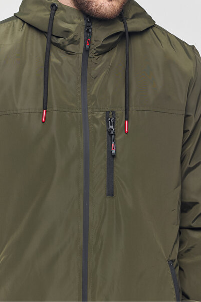 WinnerMan Men's Waterproof Pocket Detailed Seasonal Coat