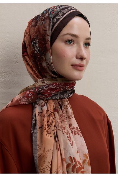 Fresh Silk Crepe Shawl and Kiremihter Ellen Dezen