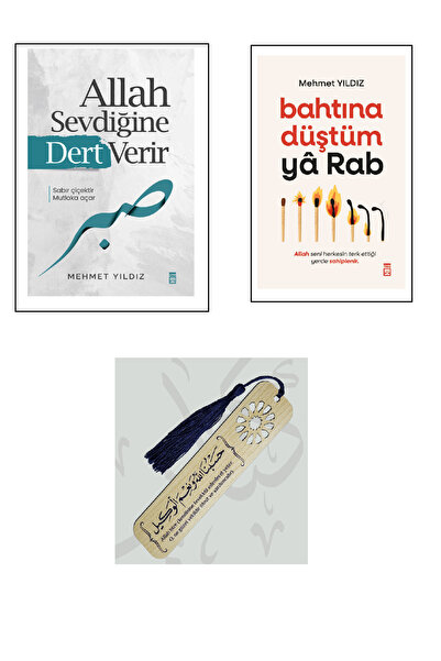 Timaş Yayınları Mehmet Yıldız Son Kitabı Allah Sevdiğine Dert Verir-Bahtına D...