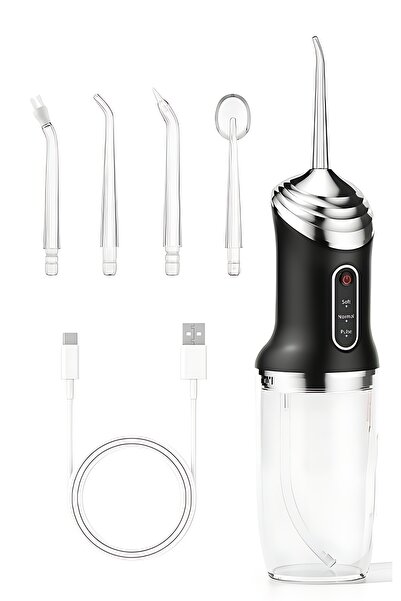 Other جهاز ري فموي محمول 320 مل للرجال والنساء A12 جهاز ري فموي أسود