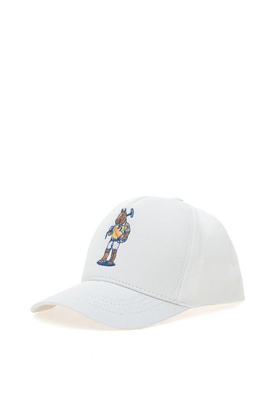 U.S. Polo Assn. قبعة الصبي البيضاء 50304664 -VR013
