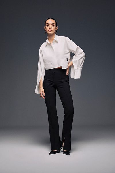 VATKALI Oversize Crop Shirt