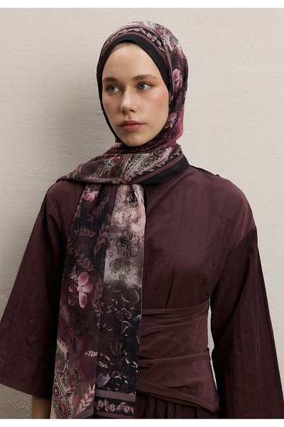Fresh Silk Crepe Shawl-Mure Ellen Dezen