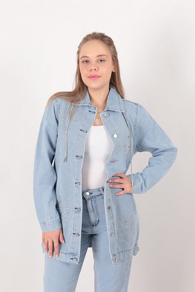Aynaz 14558 Jachetă de jeans pentru femei