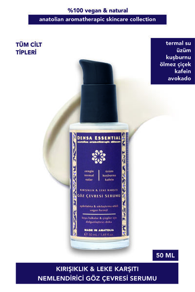 Densa Essential Anti-Wrinkle & Blemish Eye Contour Serum 50 ml - Dark Circle/Puffy Baggage Brightening/Revitalizing