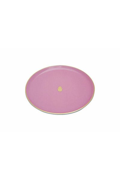 Porland Glamorous Pink Flat Plate 20 Cm