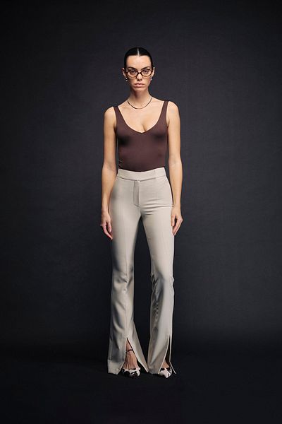 VATKALI Slit Leg Trousers