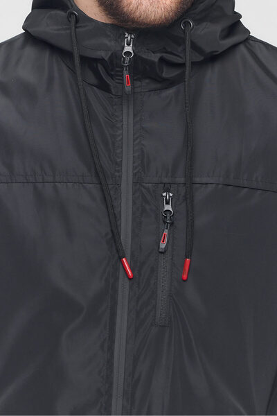 WinnerMan Men's Waterproof Pocket Detailed Seasonal Coat