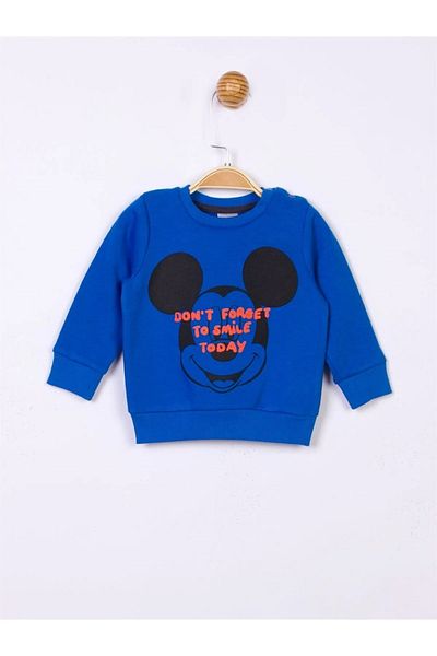 CherryPie Maviş Girl/Boy Mouse Printed Sweatshirt