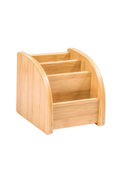 KidLe Wooden Creative Penholder Desktop Storage Box Office Stationery Storage