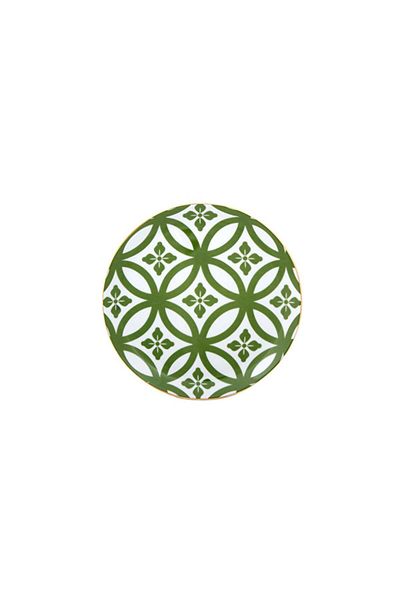Porland Morocco Ds1 Green Flat Plate 17 Cm