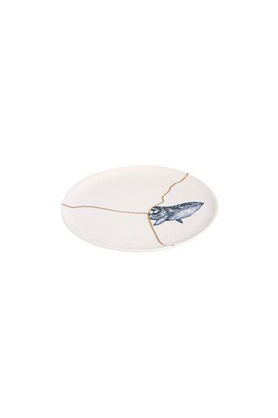 Porland Spirits Whale Flat Plate 20cm
