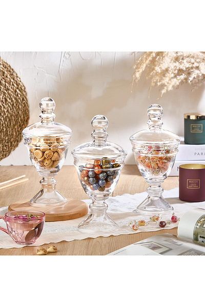 SELKA HOME حامل عرض زجاجي