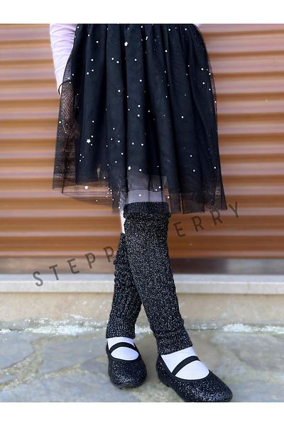 STEPPE BERRY Блестящи черни детски клинове