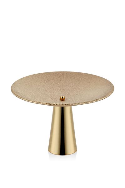 SETABIANCA Seta Textured Dark Footed Presentation Gold 29*29*19 cm