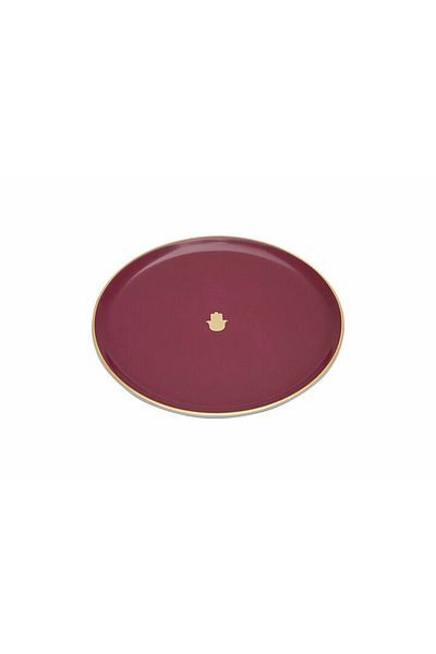 Porland Glamorous Fuchsia Flat Plate 20 cm