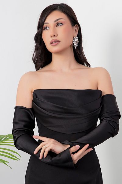 PULLIMM Rochie de seară cu decolteu fără bretele Glop BAL126