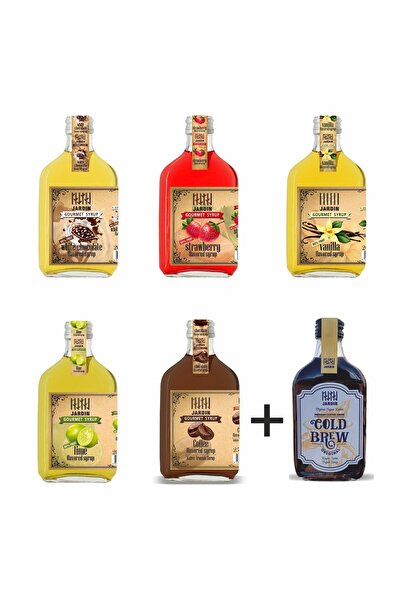 Jardin Cold brew original+ kokteyl şurup 5’li set