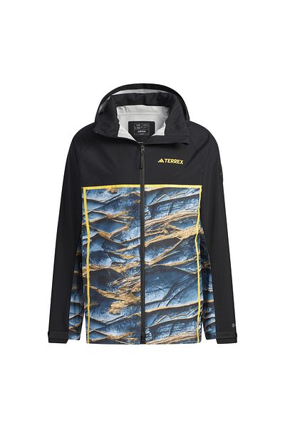 adidas Ανδρικό μπουφάν National Geographic με μαύρη κουκούλα