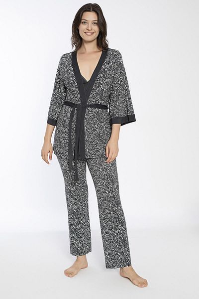 CONFEO Set crop și rochie afumată pentru femei C3T1N7O-048