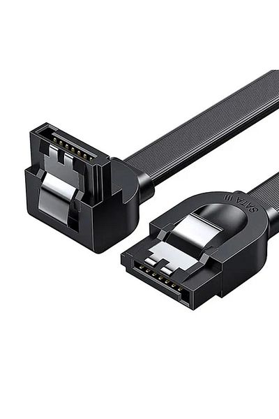Ugreen UGREE| SATA3.0 Data Cable（90° Elbow）0.5M |Black