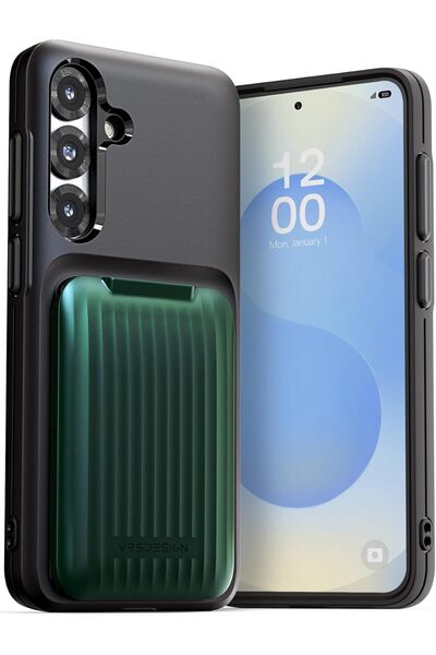 VRS Design حافظة D-Wallet Orb Fit لهاتف Samsung Galaxy S25 PLUS مزودة بثلاث ف...