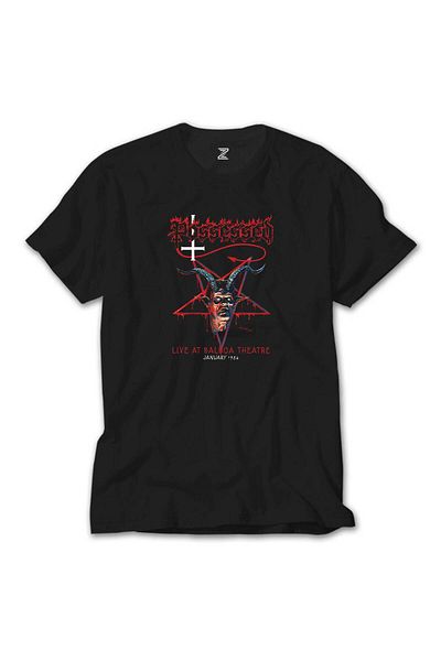 Z zepplin Possessed Sed Live στο Θέατρο Balboa Μαύρο T-Shirt