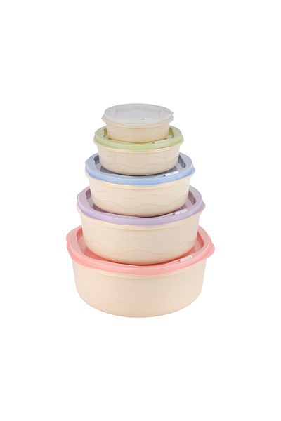 ROYALFORD 5pcs 300ml, 800ml, 1600ml, 2600ml, 4100ml RF12181