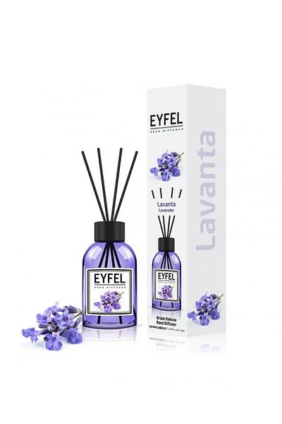 Eyfel LAVENDER SCENT aroma room air freshener with sticks, 120ml
