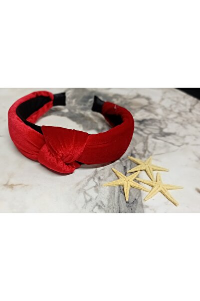 Lissa Aksesuar تاج نموذج العقدة المخملية