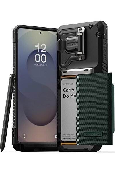 VRS Design Damda Glide Duo Guard for Samsung Galaxy S25 ULTRA case 4 card Slo...