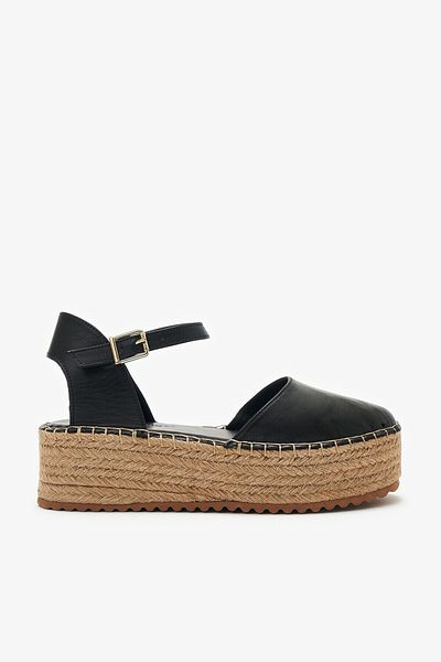 Louis Cardy Dámské espadrilové sandály z pravé kůže Lobo Black