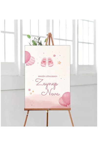 Doğum Günü, Hoşgeldin, Baby Shower Karşılama Panosu