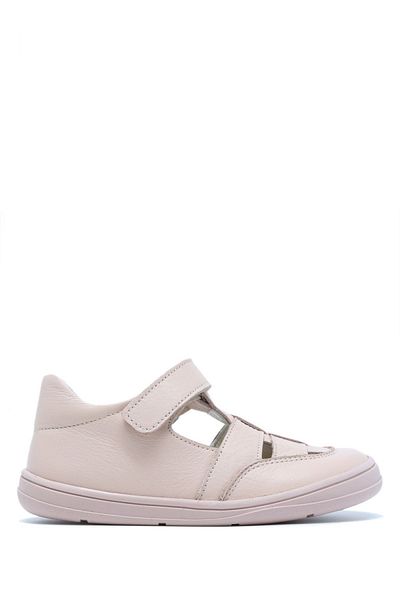 Kifidis Unisex Παιδικά Δερμάτινα Παπούτσια Barefoot - 25-30 Powder Leather